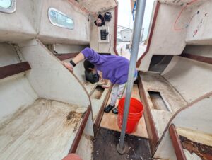 Boat Work & Cleanup Day
