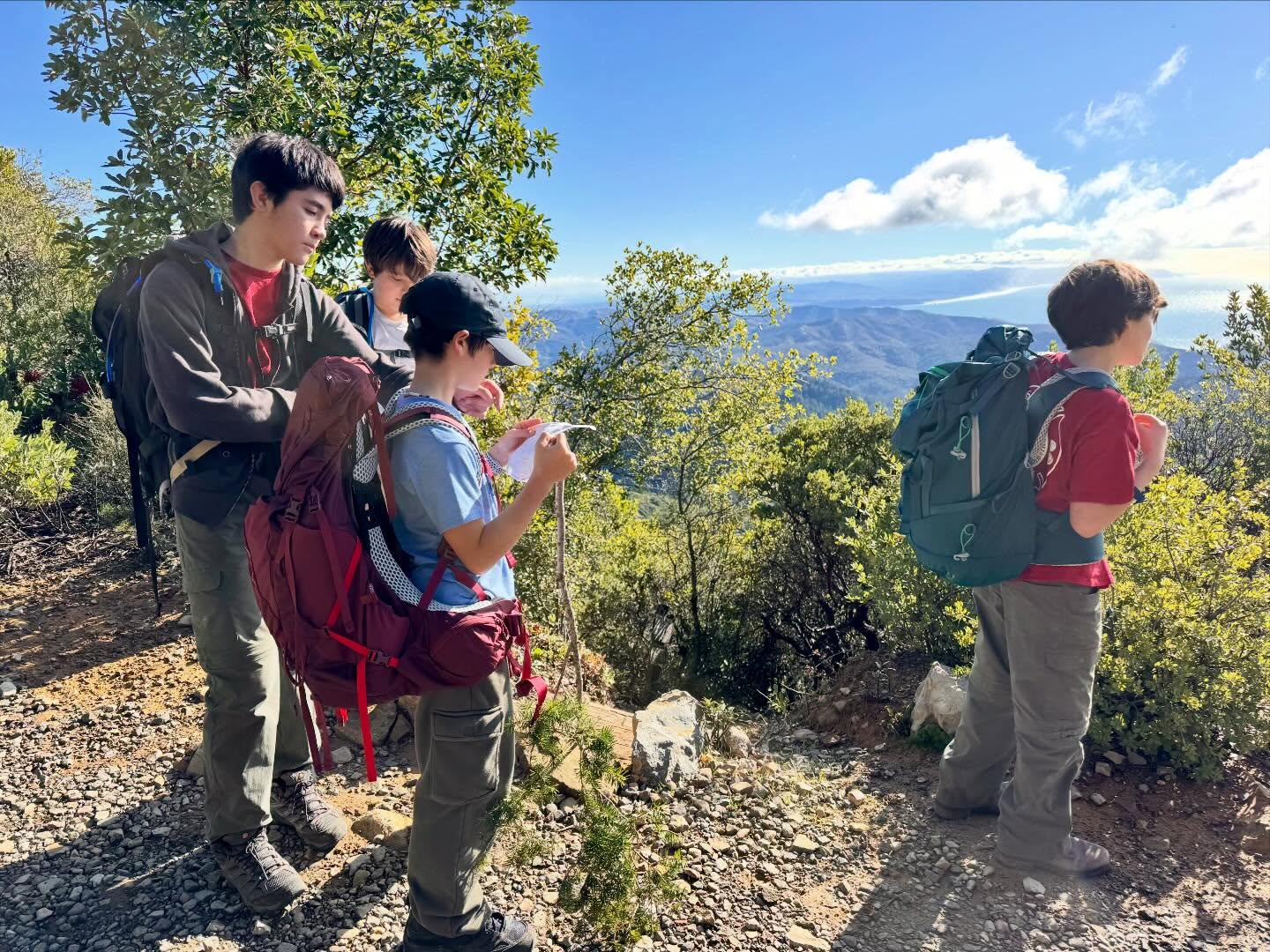 Pathfinder Hike to Mt. Tam