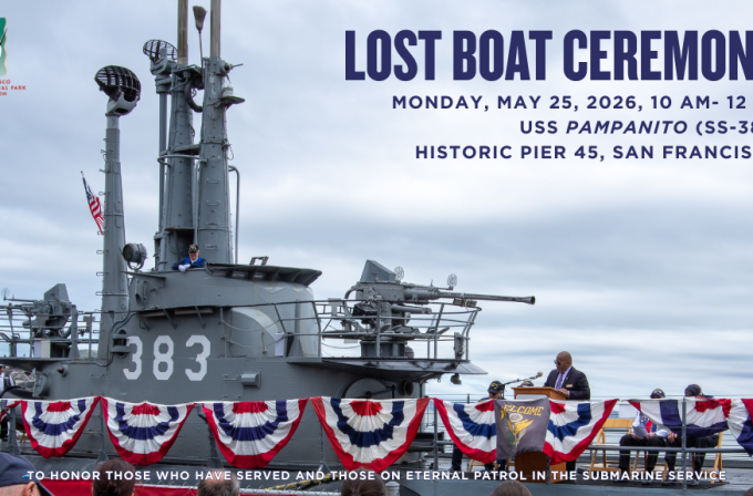 Lost Boat Ceremony at the USS Pampanito