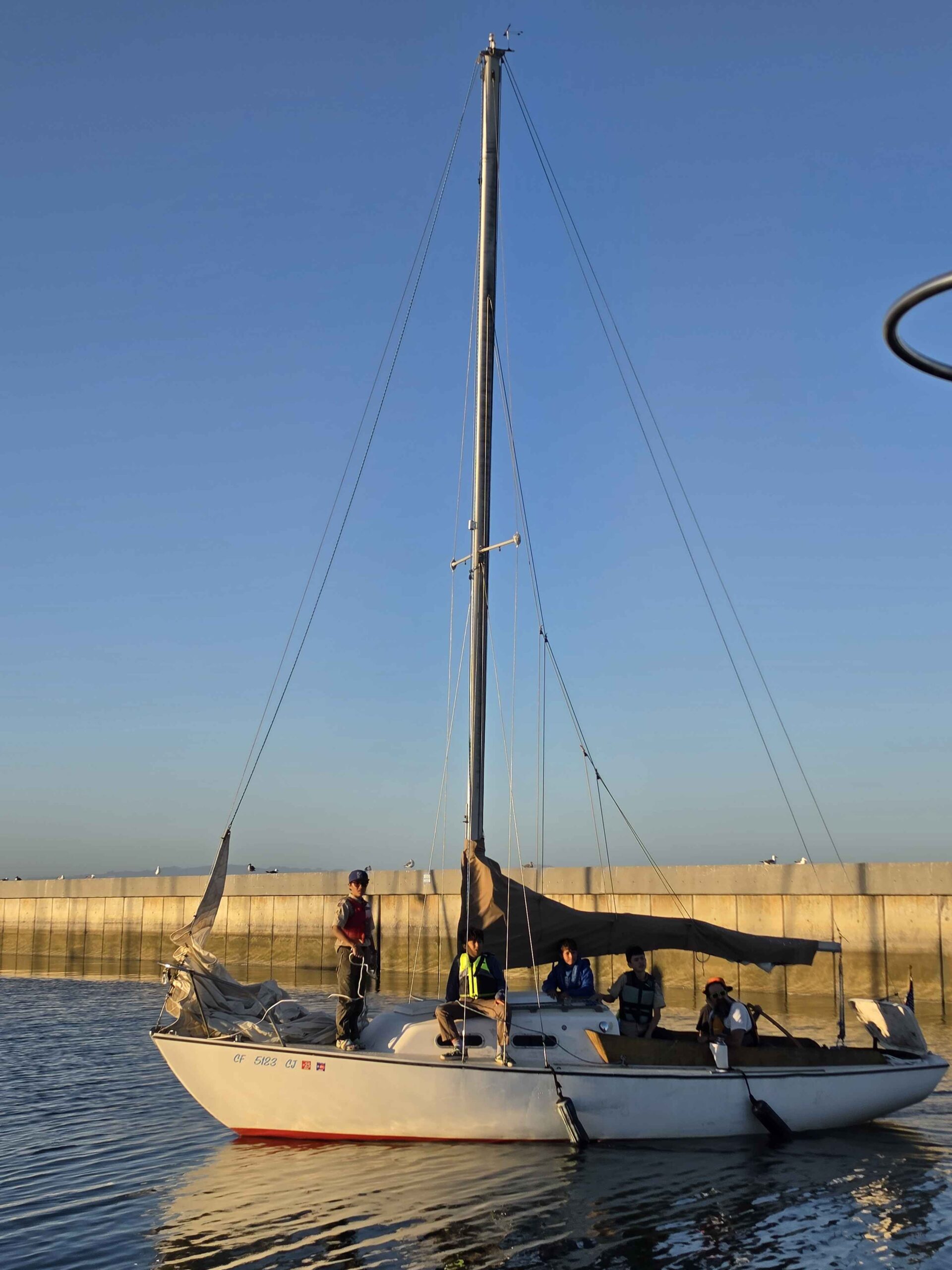 Troop 415 sail boat
