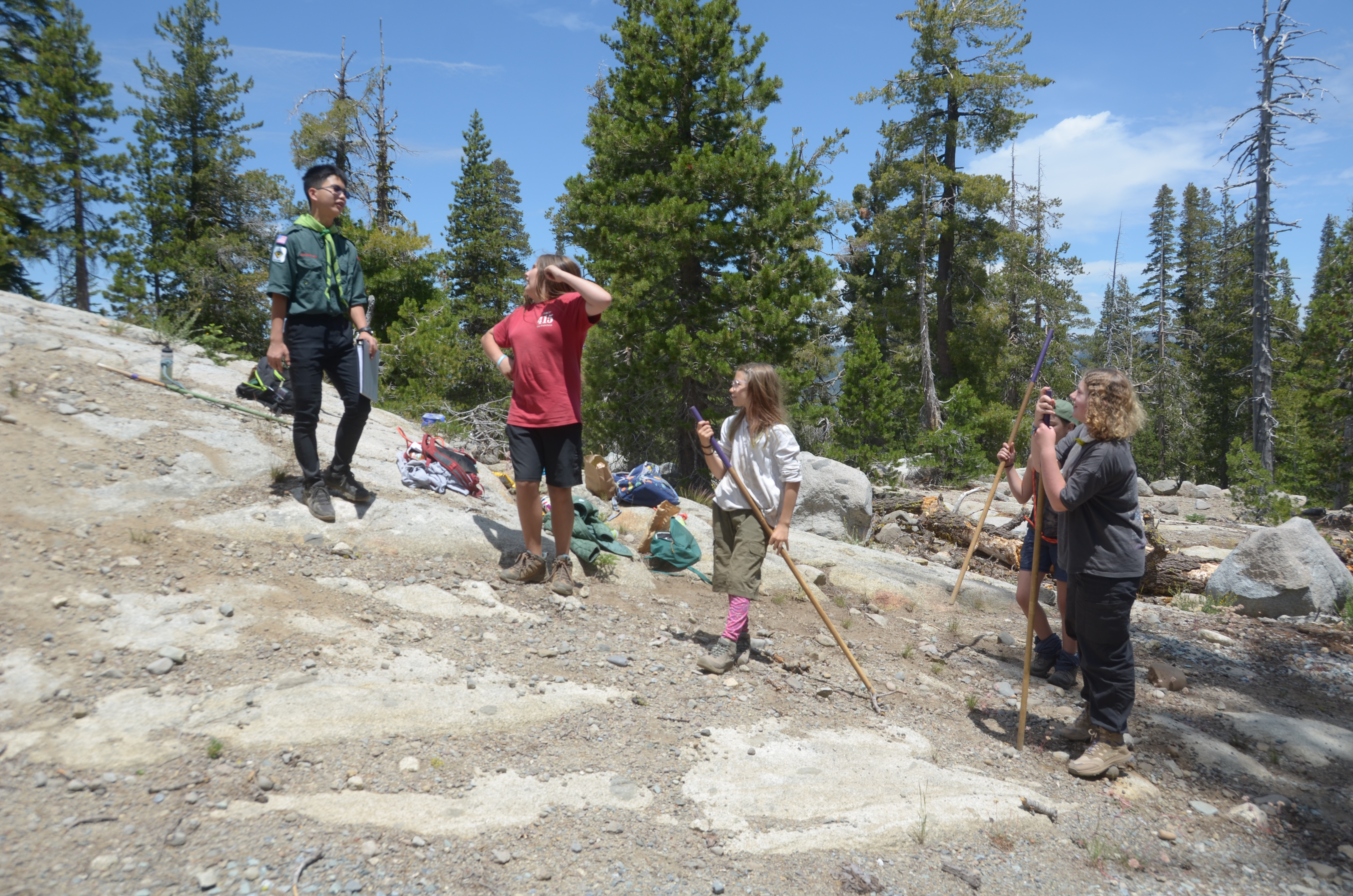 a week of outdoor adventure at White Stag Sierra, a premier Scout leadership and skills training camp set in the beautiful Sierra Nevada mountains