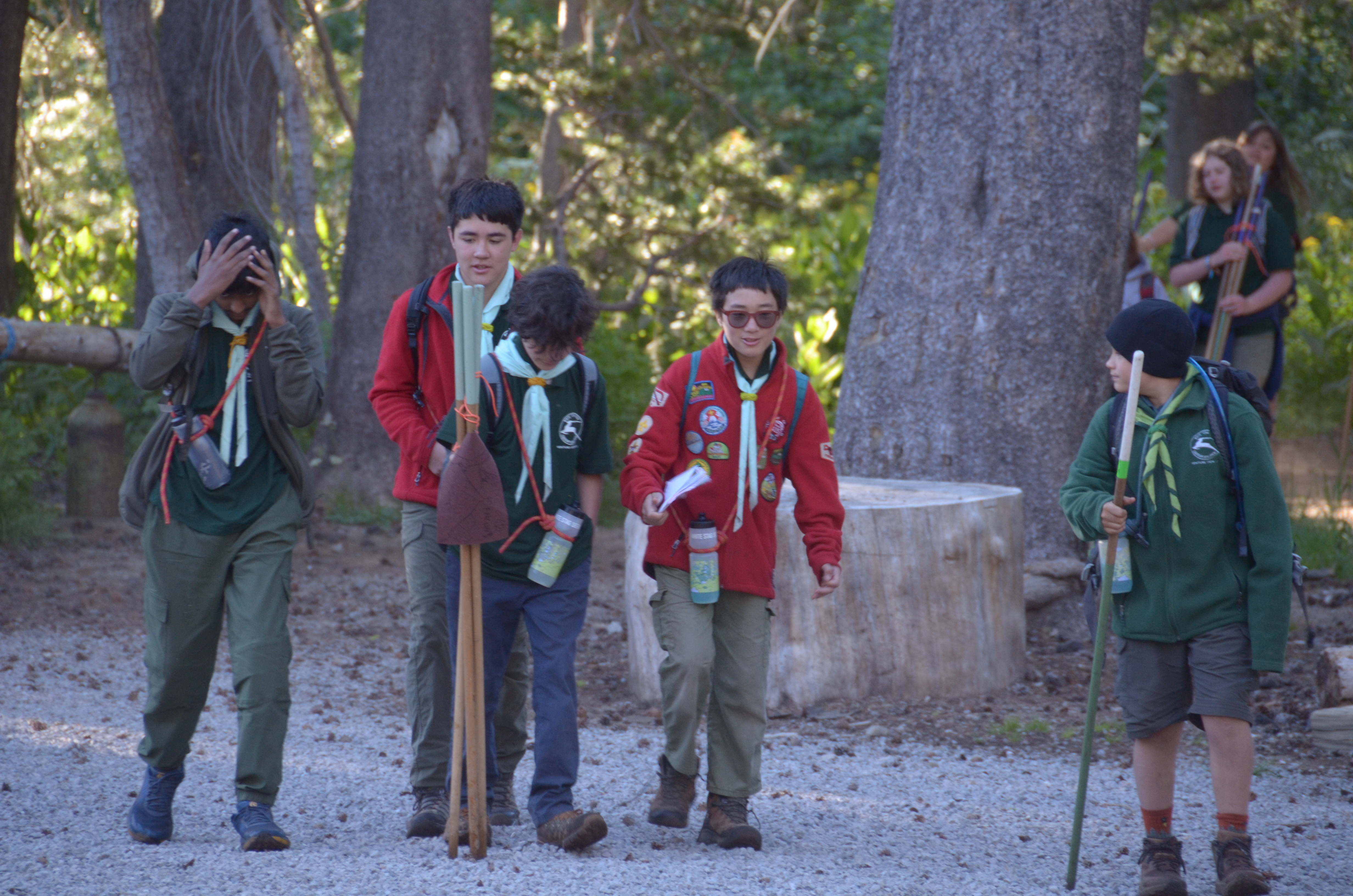 a week of outdoor adventure at White Stag Sierra, a premier Scout leadership and skills training camp set in the beautiful Sierra Nevada mountains