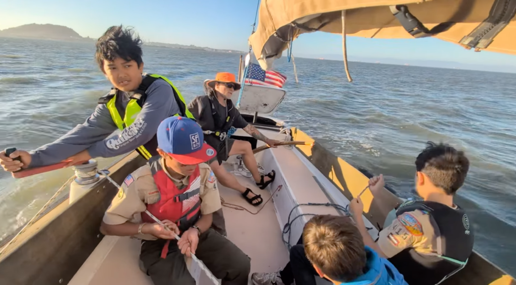 Troop 415 summer sailing meetings