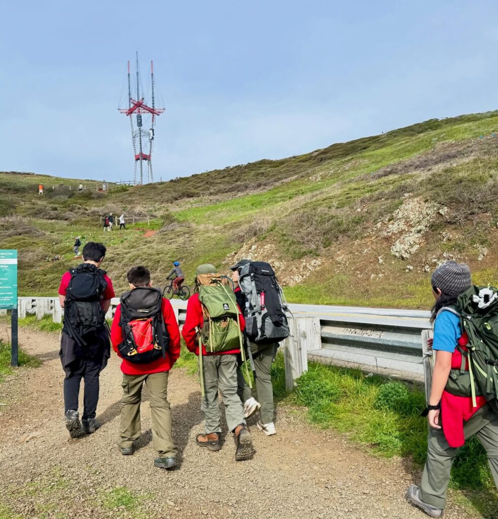 Long distance hike in San Francisco