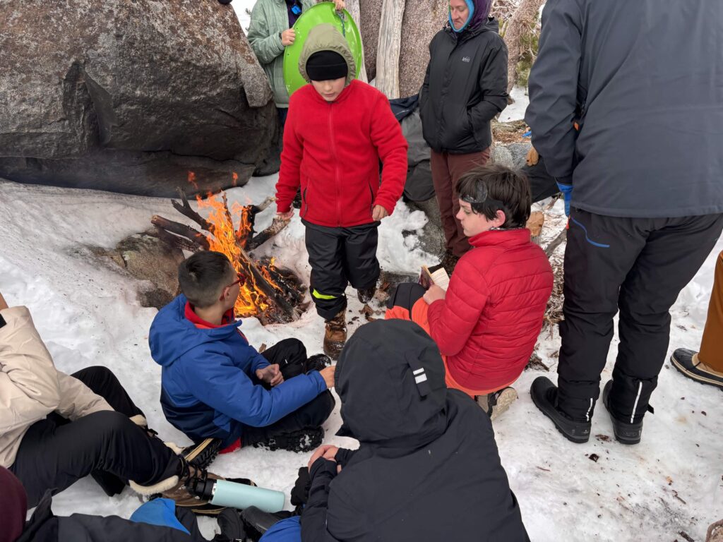 Carson Pass Snowshoe Camping Trip