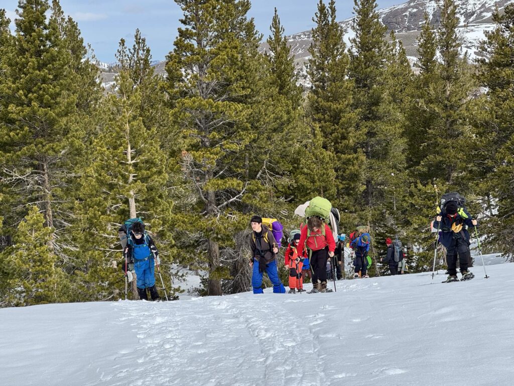 Carson Pass Snowshoe Camp