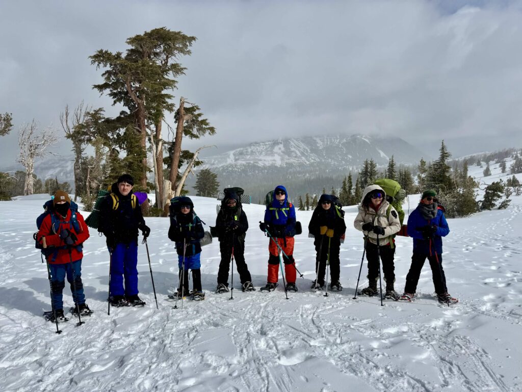 Carson Pass Snowshoe Camp
