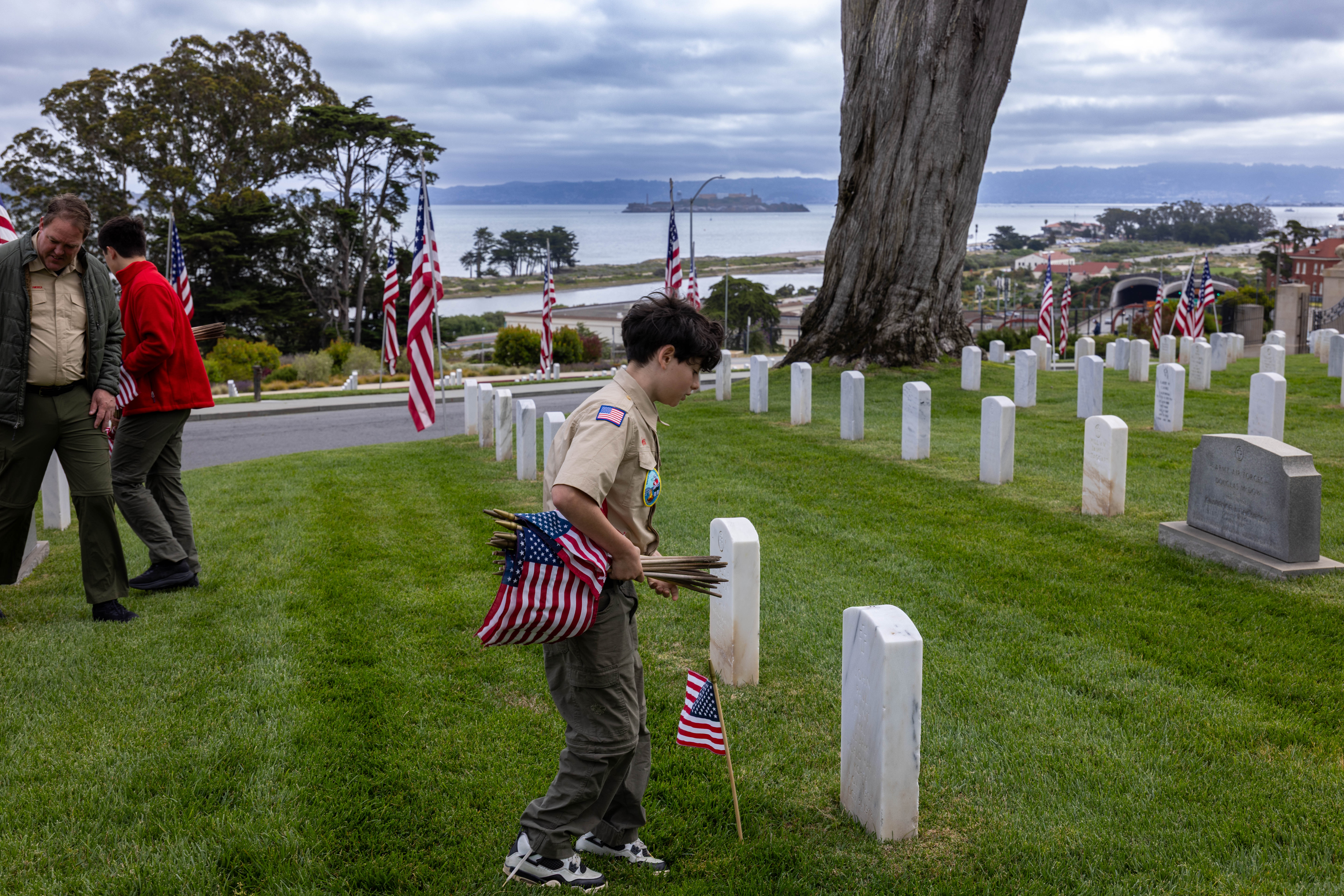 Memorial Day 2026 flag planting